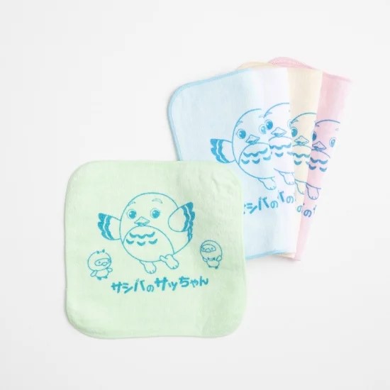サッちゃん ハンカチ（5枚セット）